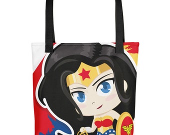 Wonder Woman Tote Etsy Wonder Woman Tote Etsy
