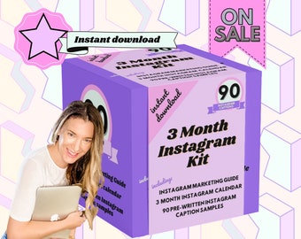 Instagram Content I Instagram Captions I Instagram template I Instagram marketing I Instagram Reels I Social media content I Content