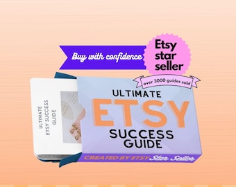 Kit de sucesso definitivo do Etsy | Guia do Etsy | Loja do Etsy | Planejador do Etsy | Caderno de exercícios do Etsy | Vendedor do Etsy | Como começar uma loja do Etsy | Caderno de exercícios do Etsy