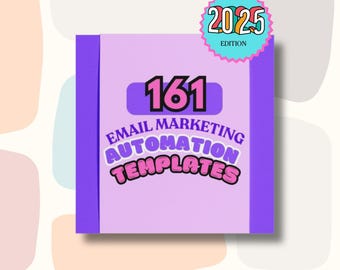 Email Marketing Sequence Templates & Guide I Email Templates | Email Sequences I Welcome email | Launch email I Email Newsletter I Mailchimp