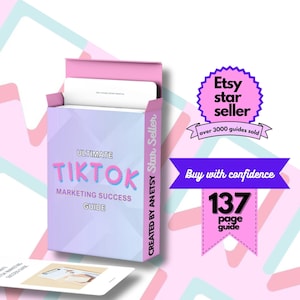 TikTok marketing guide | TikTok guide | How to use TikTok for business | TikTok Hooks | TikTok templates | TikTok planner | Social Media