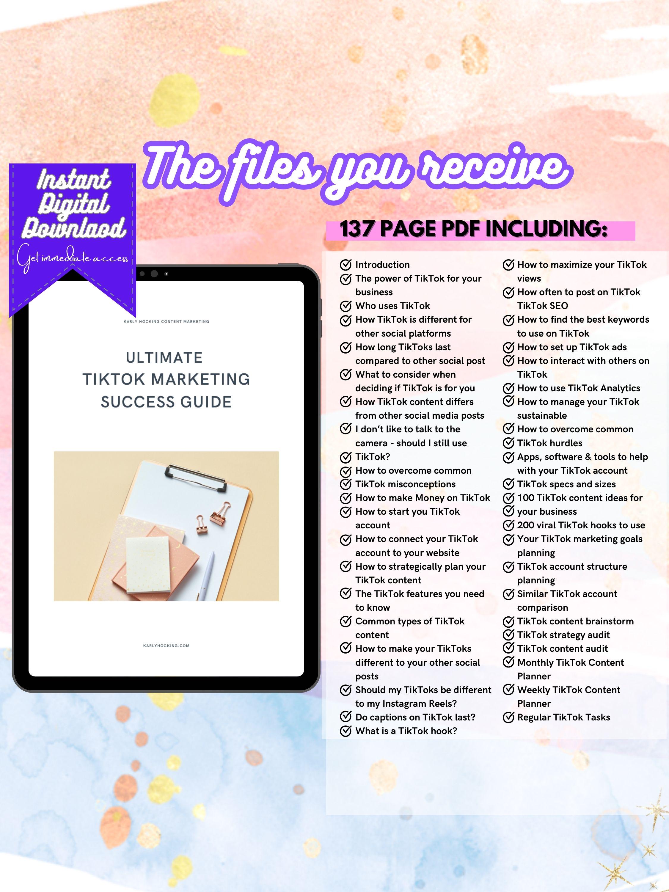 Tiktok Marketing Guide | How to Grow on Tiktok | Beginner to Pro Tiktok ...
