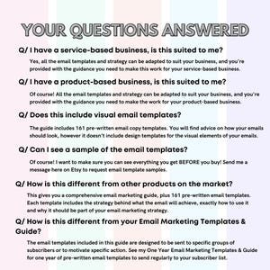 Email Marketing Sequence Templates & Guide I Email Templates | Email ...