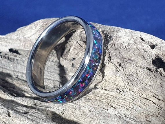Custom Tungsten Glowstone Ring | Patrick Adair Designs