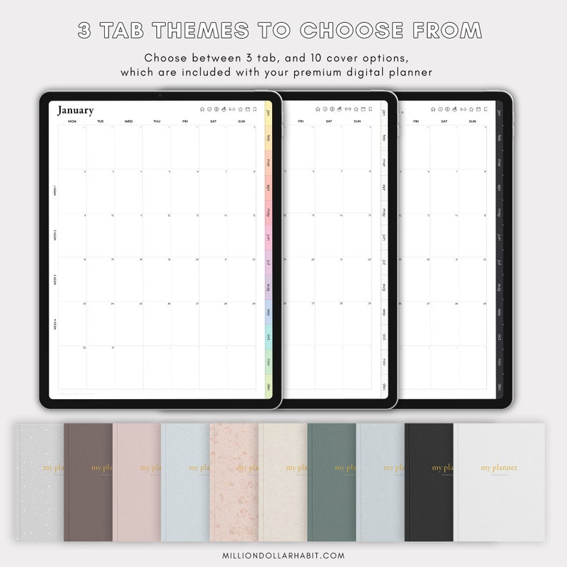 2023 Goodnotes Digital Planner, 2023 Notability Planner, 2023 iPad