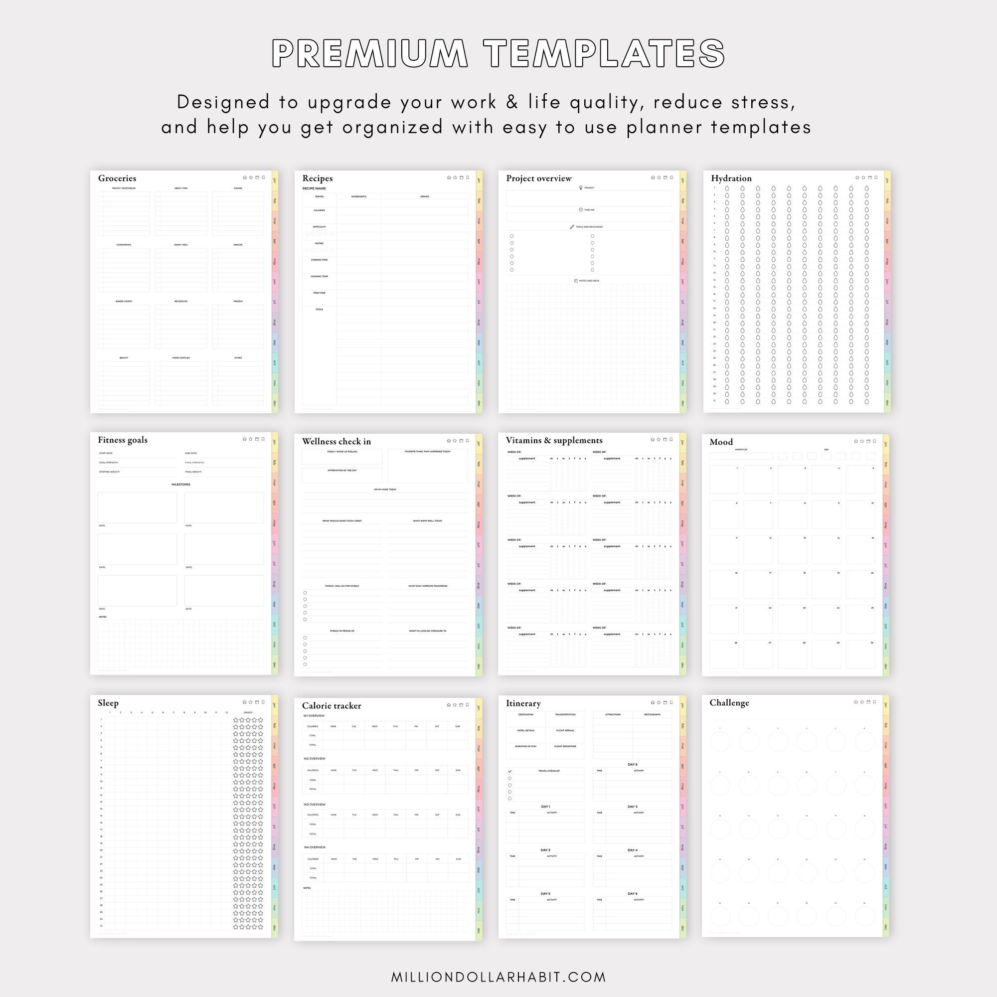 2023 Goodnotes Digital Planner, 2023 Notability Planner, 2023 iPad