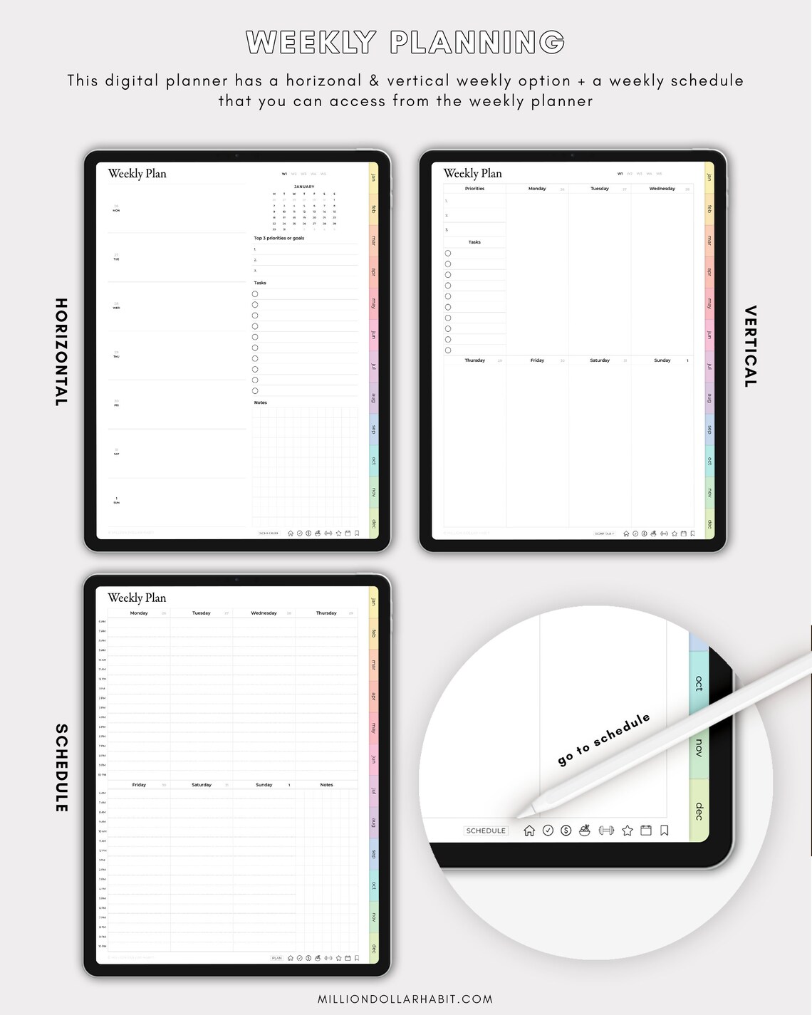 2023 Goodnotes Digital Planner 2023 Notability Planner 2023 Etsy
