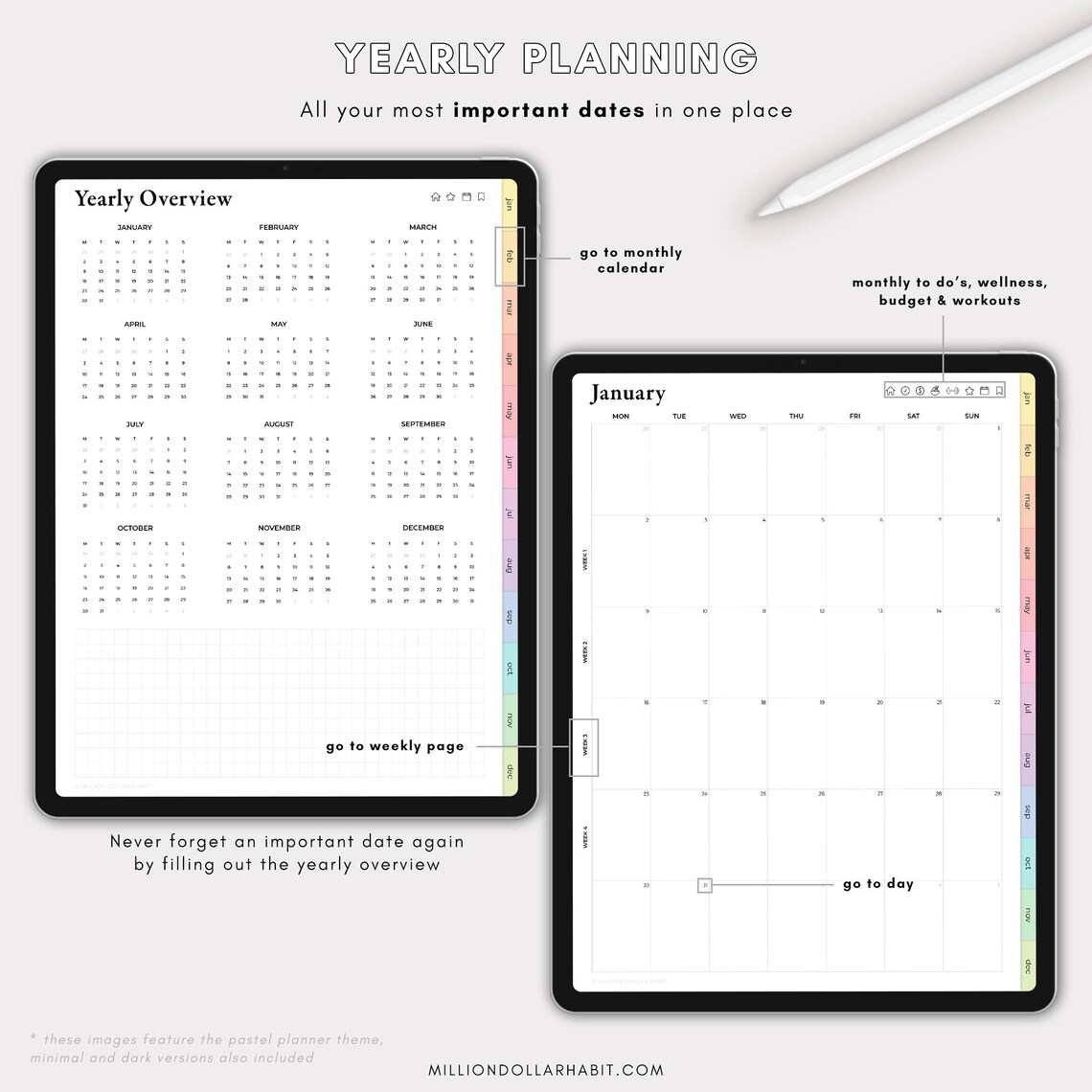 2023 Goodnotes Digital Planner 2023 Notability Planner 2023 Etsy