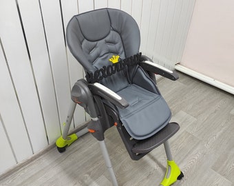 chicco leather high chair