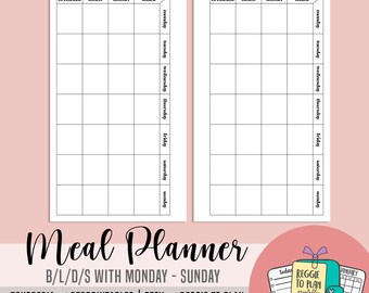 Persönliche Größe: Meal Planner D1