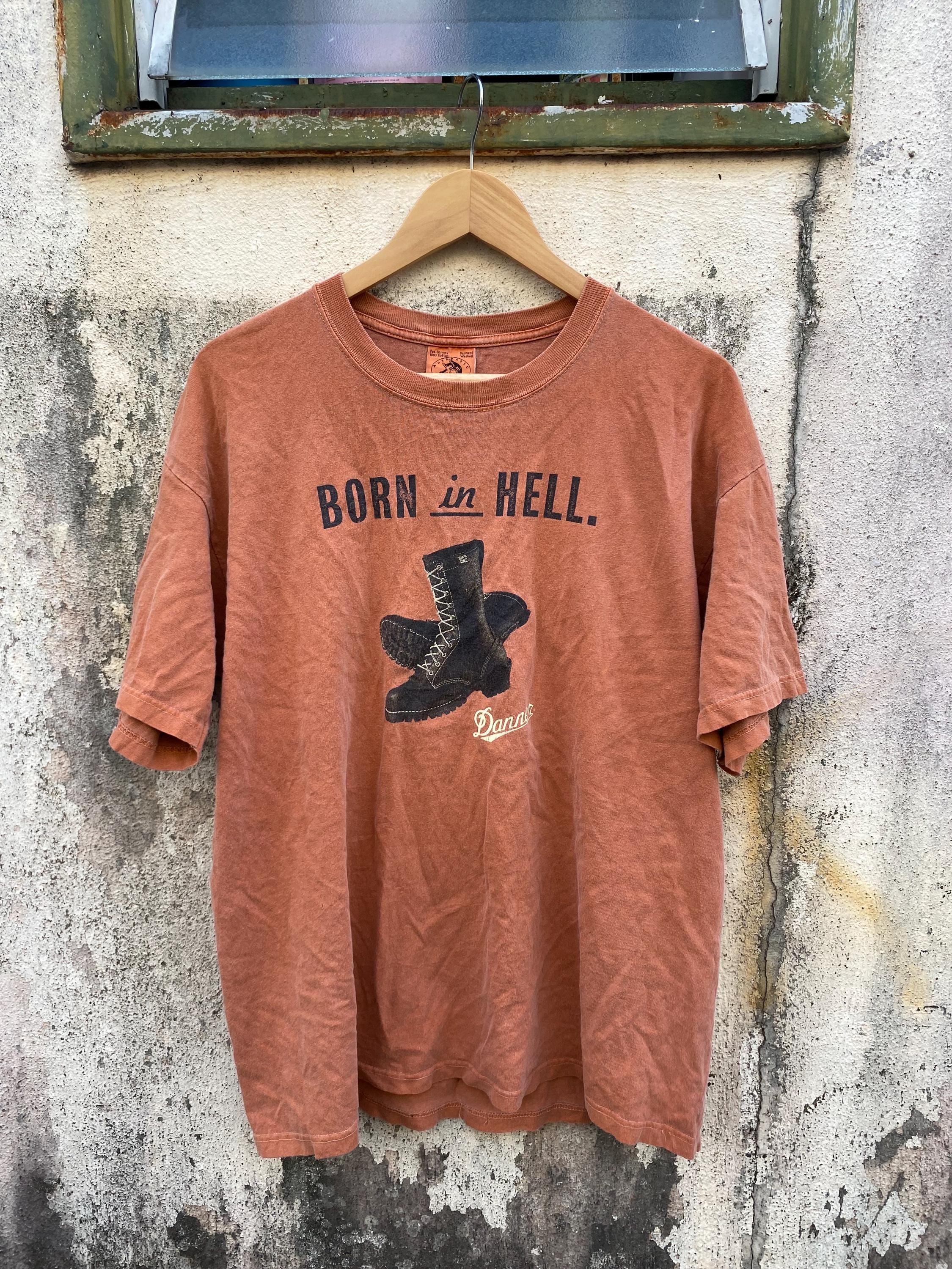 Danner, Vintage 90s Danner boots promo tshirt
