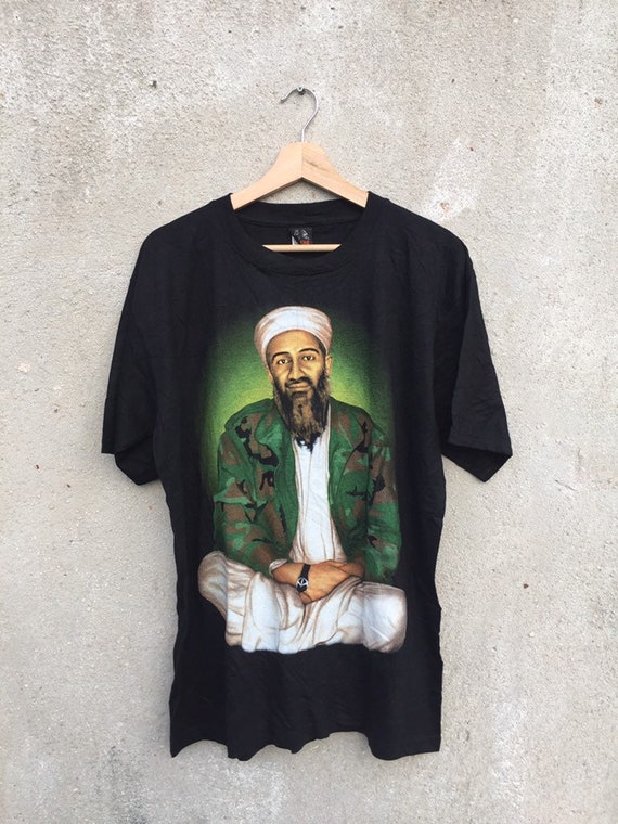 Vintage 00’s Osama Bin Laden BOOTLEG t shirt / vi