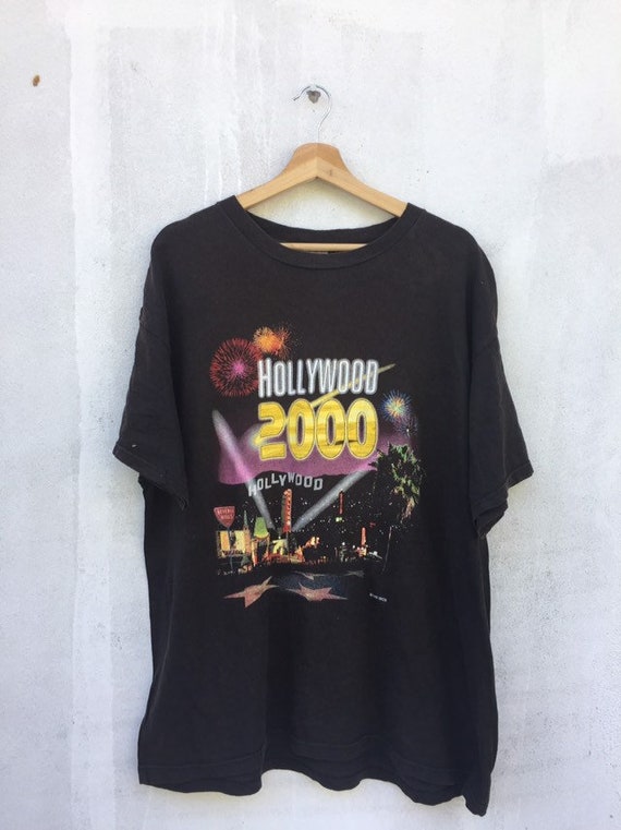 Vintage 90’s Hollywood t shirt/ vintage Hollywood