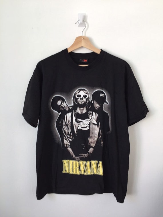 Vintage Nirvana BOOTLEG t shirt/ VIntage Nirvana t