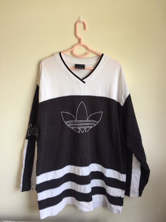 adidas trefoil ls tee