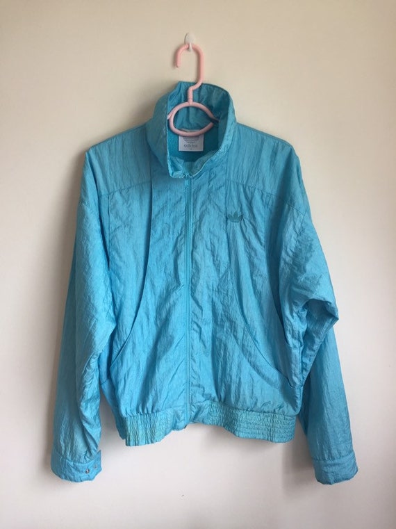 Vintage 90’s Adidas trefoil windbreaker/vintage Ad