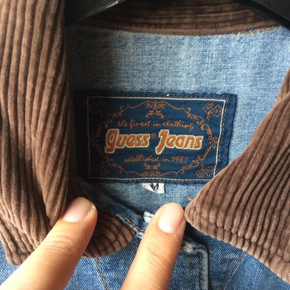 Vintage Guess Jeans Jacket for women’s/ vintage G… - image 5