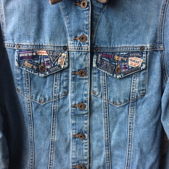 Vintage Guess Jeans Jacket for women’s/ vintage G… - image 3