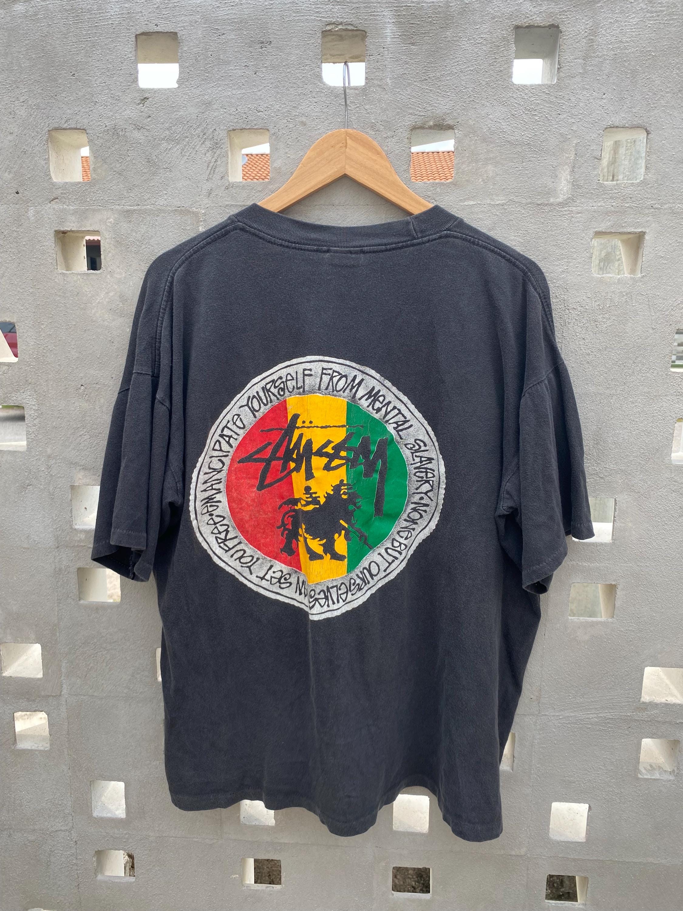 vintage スタジャン/used 90s supreme stussy Stussy Supreme Quality Vintage 90s Longsleeve T-Shirt Size S