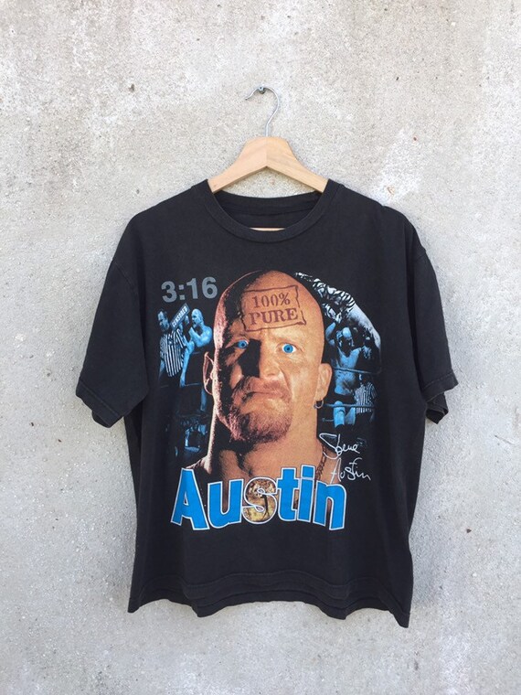 Vintage 00’s Stone cold Bootleg shirt / vintage 00