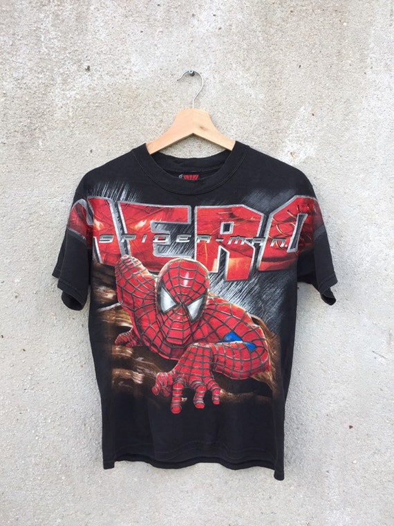 Vintage 00’s Spiderman t shirt / vintage marvel su
