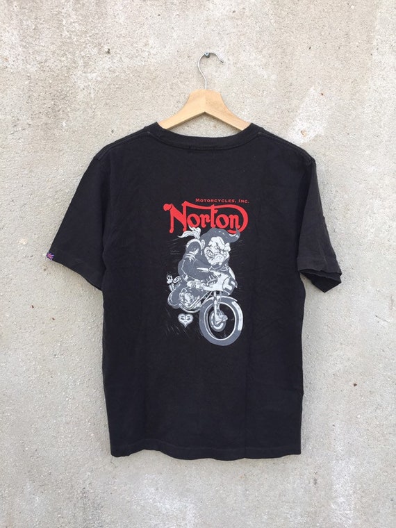 Vintage 90’s Norton motorcycle T shirt/ Vintage To