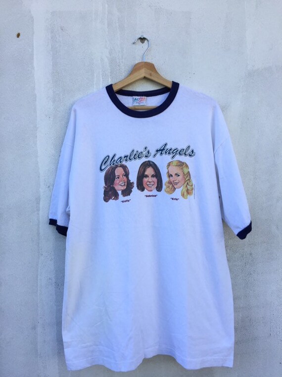 charlie's angels vintage shirt