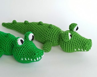 Alligator Crochet Pattern, Crocodile Crochet Pattern, Printable PDF Tutorial - Instant Download In English , reptile crochet