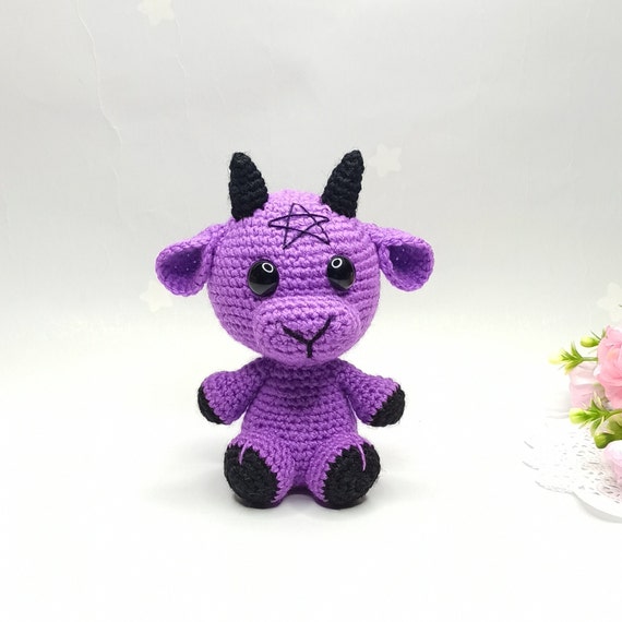 Crochet Baphomet amigurumi pattern PDF English, Lucifer the fallen Angel,Instant Download, Instructions to Crochet