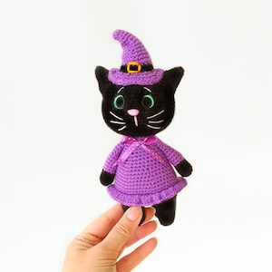 Cat Amigurumi Pattern, Crochet kitten, Crochet Cat Pattern, Crochet pet, crochet animal patterns, Crochet pattern plush cat crochet pdf