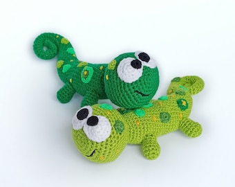Crochet Lizard Pattern, Printable PDF Tutorial - Instant Download in English, Crochet Reptile, Gecko amigurumi