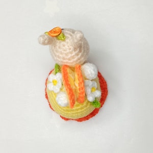 Snail crochet pattern. Pattern in English instant download, PDF crochet pattern, amigurumi cupcake , Crochet Snail Plush image 3