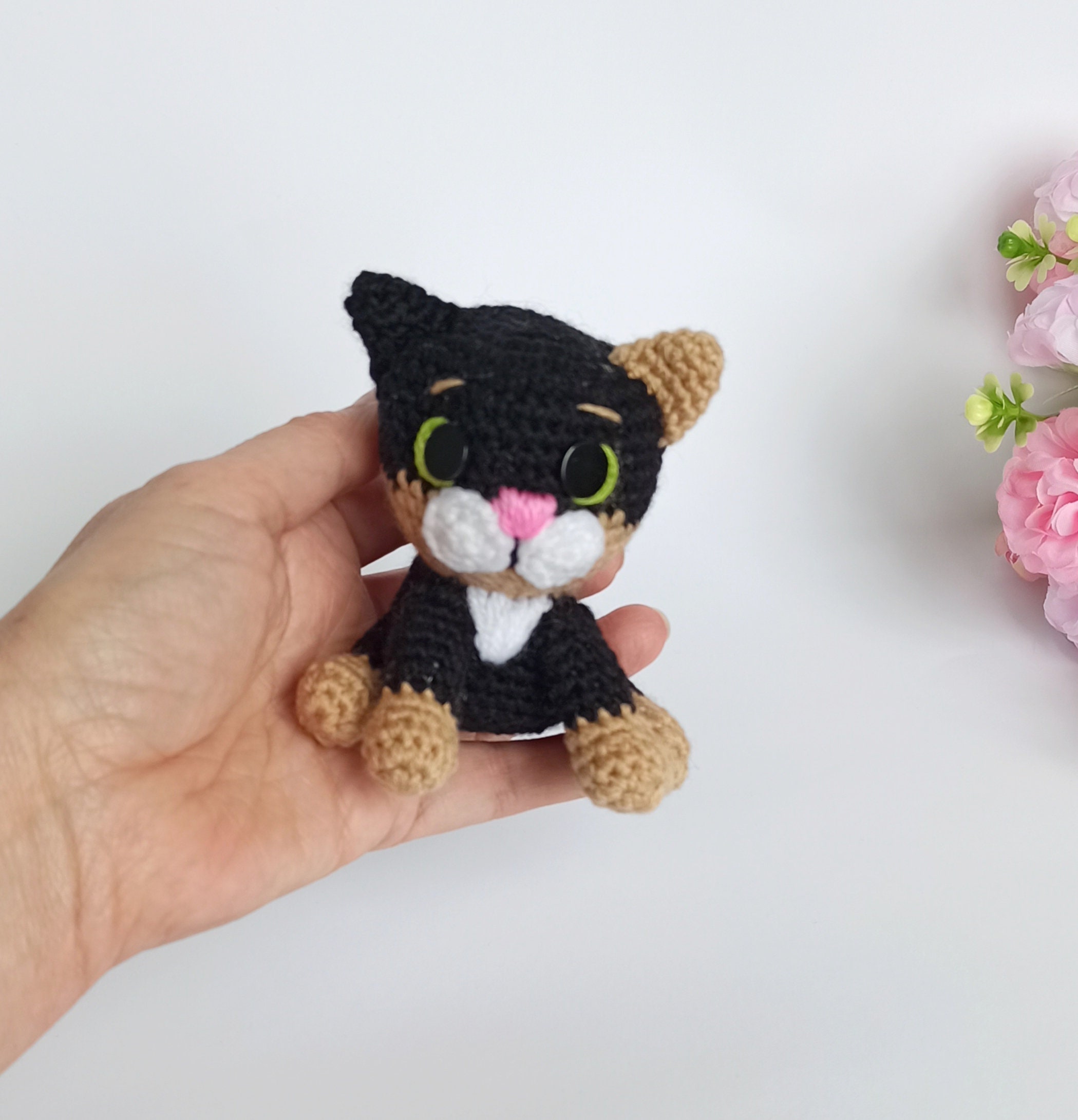 30 Black Cat Crochet Patterns for Amigurumi, Bags, Keychains, and Cozy Handmade Gifts 21 Black Cat Kitten Tutorial