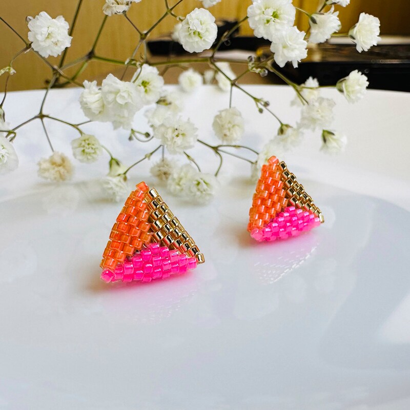 Beaded Triangle Patterns - Etsy