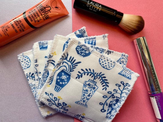 Standard size Reusable make up wipes, washable make up wipes, make up pads, reusable cotton round, eco gift