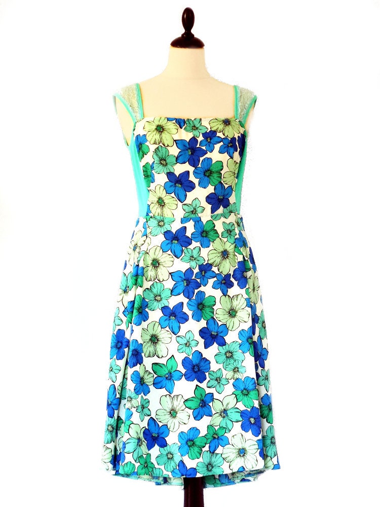 NUNZIA Flower Tango Dress in Size M Milonga Dress Summer - Etsy