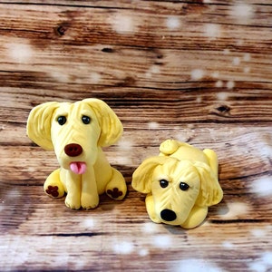 Handmade, edible, cake toppers, cake decoration, DOG birthday, woof 2 dogs