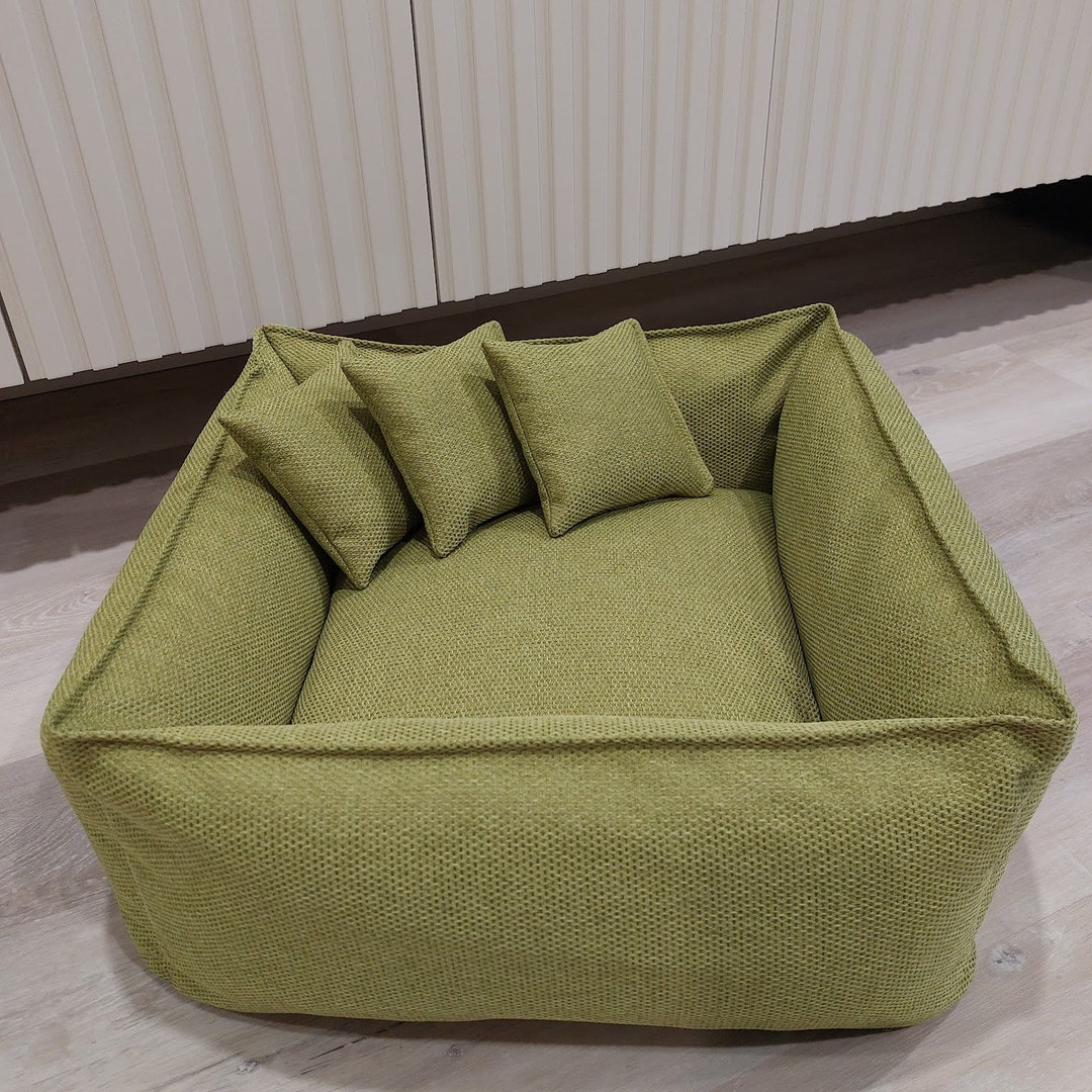 Luxury Handmade Pet Bed, Cots / Custom Dog Present/ Pets Bed Small