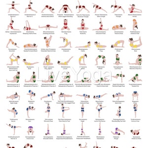 Morning Yoga Routine For Beginners Chart Download PDF