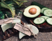 Aloe Vera Cucumber Facial Bar, Handcrafted, Vegan, Palm Oil Free, Shea Butter, Gift,