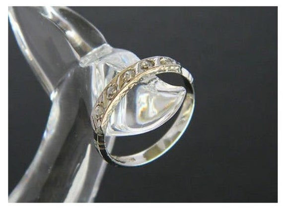 18ct White Gold White Sapphire Ring!, White Gold R