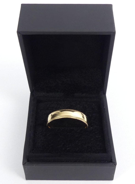 SOLID 18CT GOLD Wedding Ring Size T Birmingham 20… - image 2
