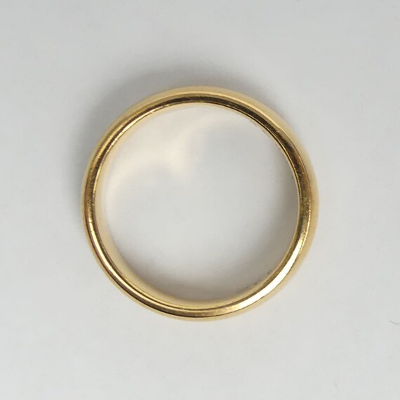 ANTIQUE 22CT GOLD Wedding Ring Size L Birmingham … - image 3