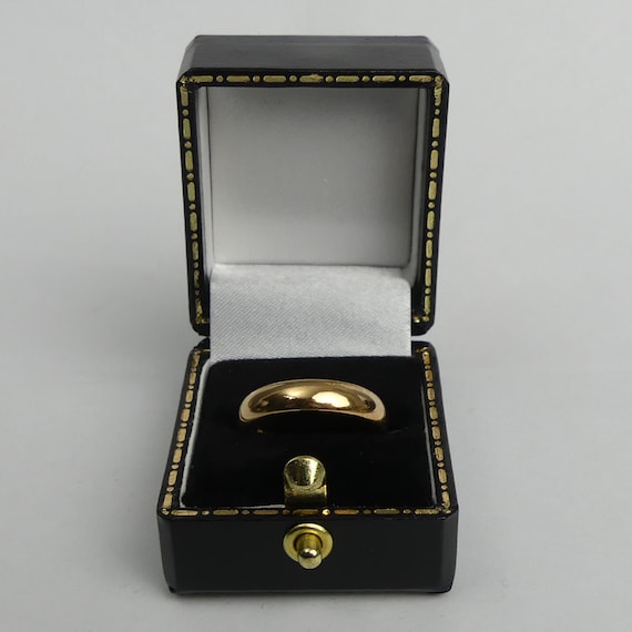 ANTIQUE 22CT GOLD Wedding Ring Size L Birmingham … - image 1