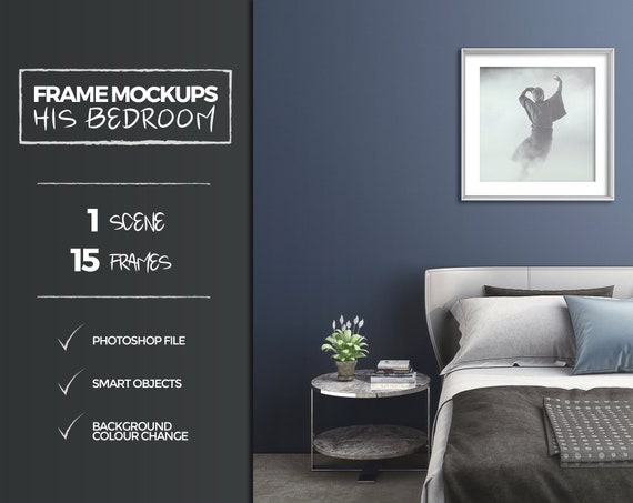 His Bedroom Mockup 5x7 8x8 8x10 11x14 A4 Frame Mockups Wall Art Frame His Bedroom Mockup 5x7 8x8 8x10 11x14 A4 Frame Mockups Wall Art Frame