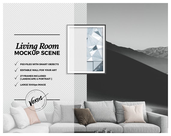 Wall Frame Mockup Living Room Blank Wall Mockup Wall Frame Mockup Living Room Blank Wall Mockup