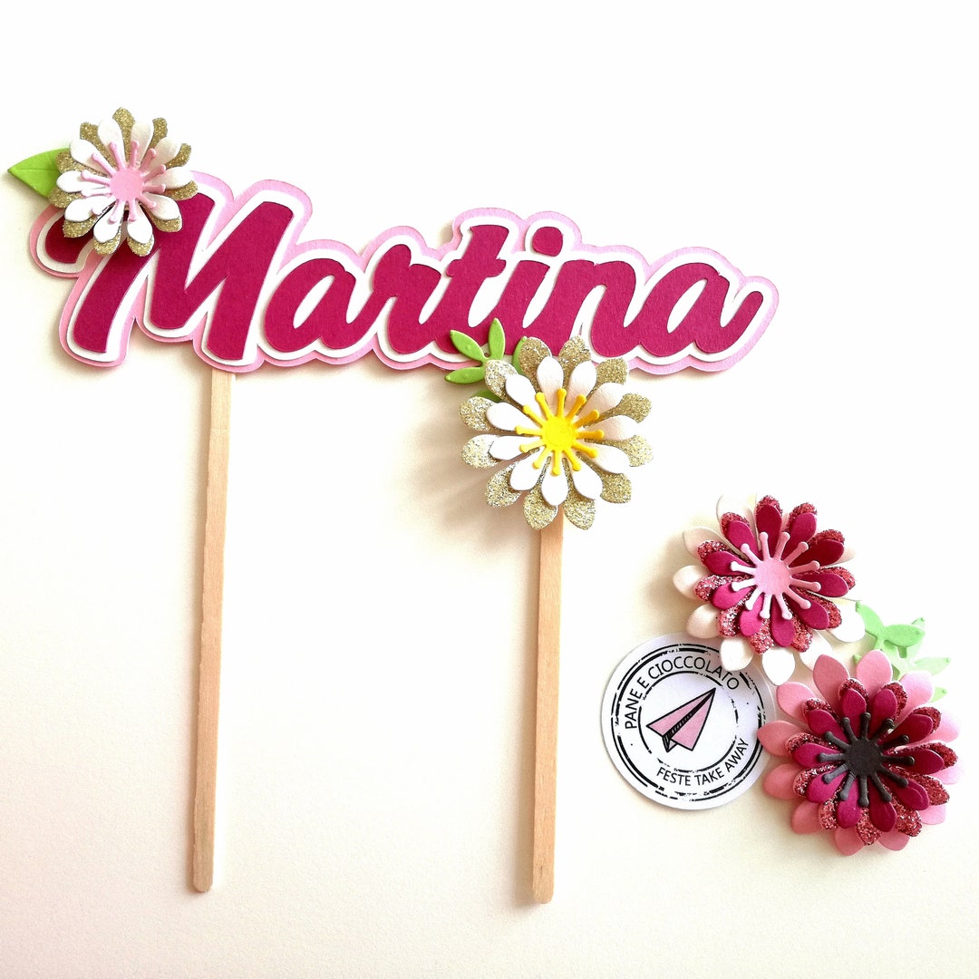 Personalized Cake Topper Etsy