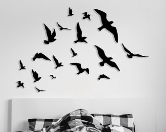 Bird Wall Decor Etsy