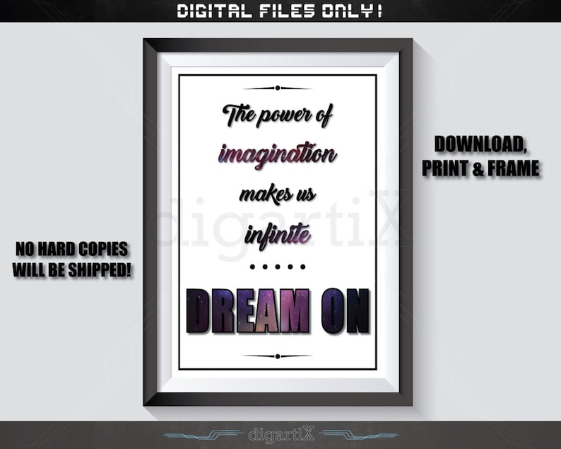 Motivational Wall Art Printable Inspirational Wall Art | Etsy