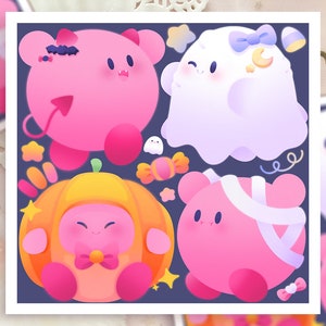 Spooky Costumes · Halloween Print · Kirby Print